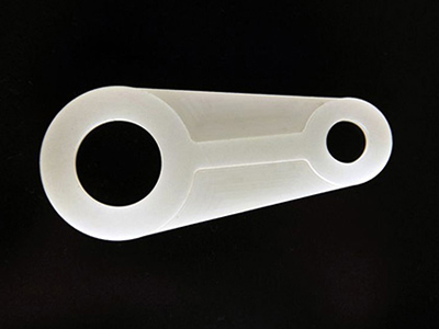 Piezas de cuarzo y vidrio mecanizadas por CNC
